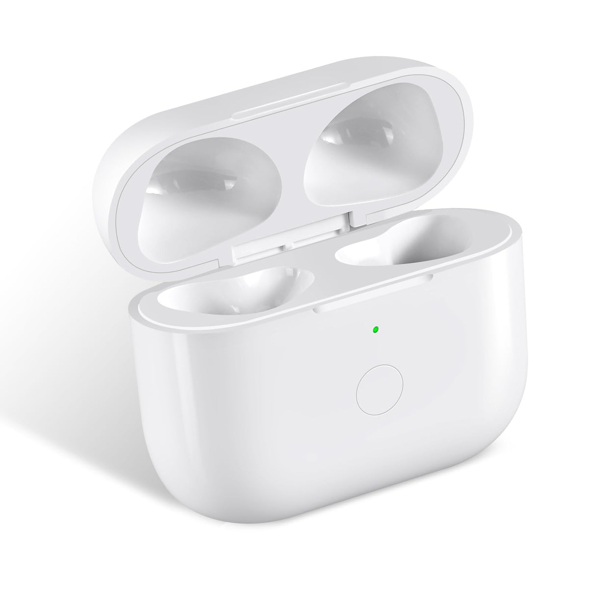 White Wireless Charging Case with Bluetooth Pairing Sync Button M764