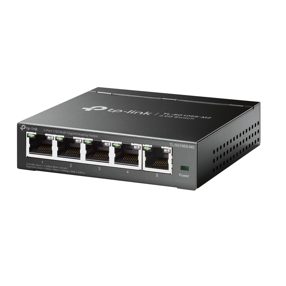 5 Port 2.5G Unmanaged Ethernet Switch Z63441