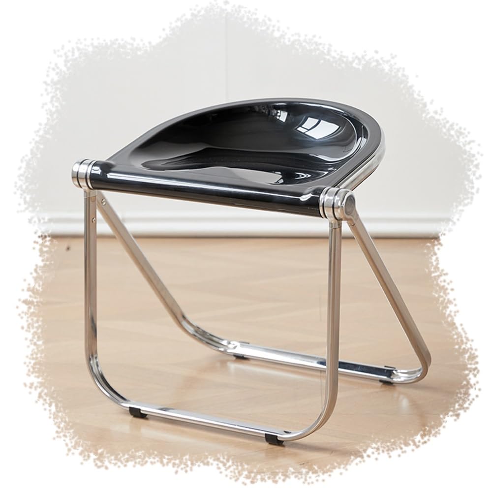 Clear Portable Folding Stool N5287
