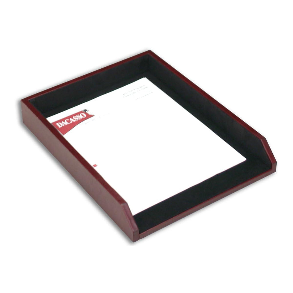Burgundy Leather 8-Piece Desk Set M141844