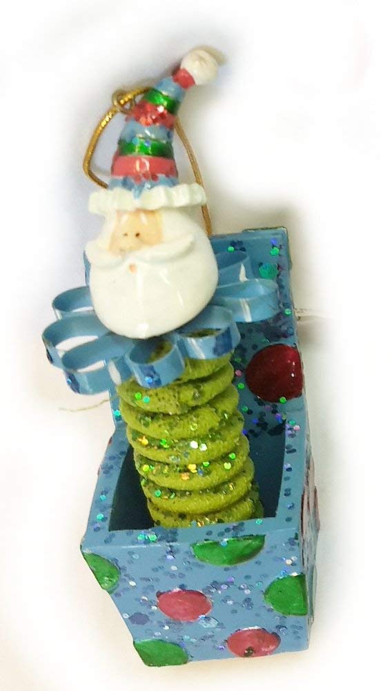 Blue Plastic Hanging Ornament W35642