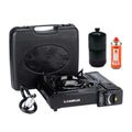 Portable Dual Fuel Propane & Butane Camping Stove with Carrying Case Z7006