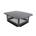 Black Galvanized Steel Chimney Cap M29160