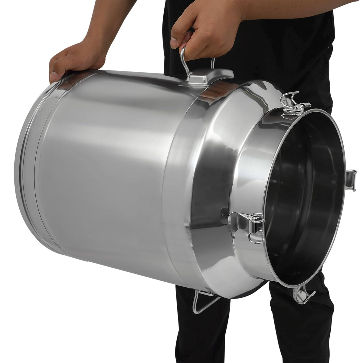 64L Stainless Steel Milk Can with Spigot Q375