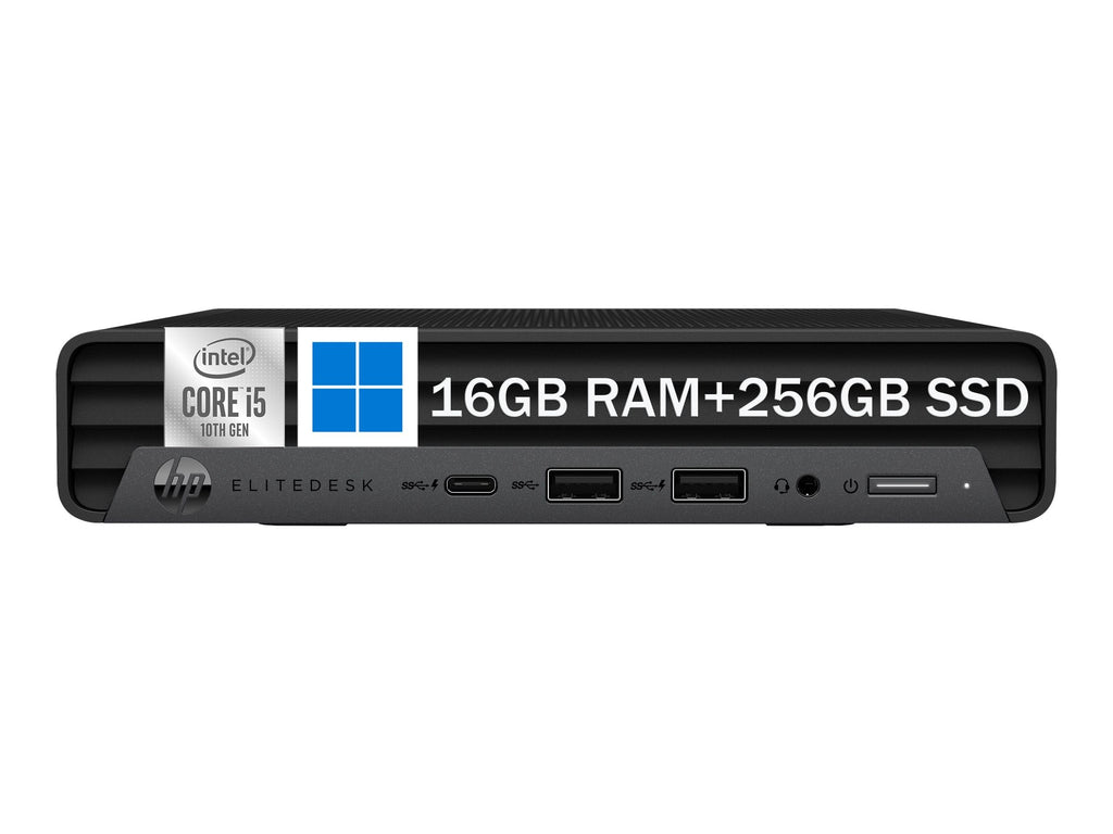 Mini Desktop PC, Intel Core i5-10500T, 16GB RAM, 256GB SSD G192