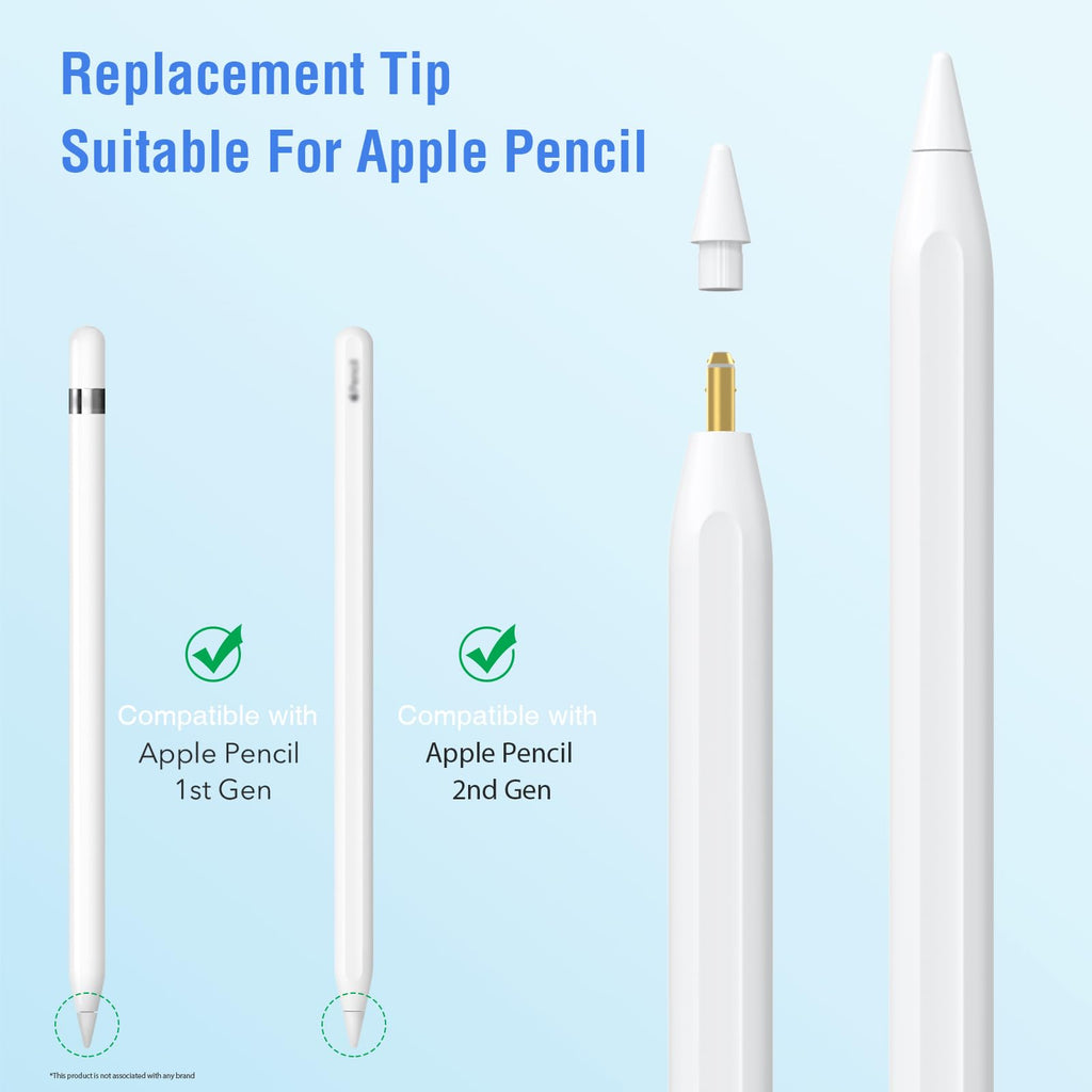 Replacement Tips for Apple Pencil 12 Pack O582