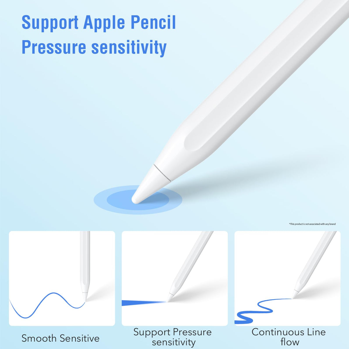 Replacement Tips for Apple Pencil 12 Pack O582