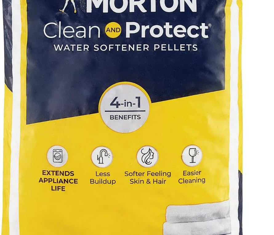 Water Softener Salt Pellets, 40 LB Bag (2) G499