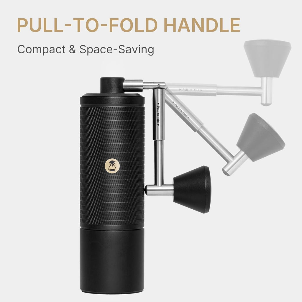 Manual Coffee Grinder with Conical Burr Portable Hand Coffee Grinder D482082