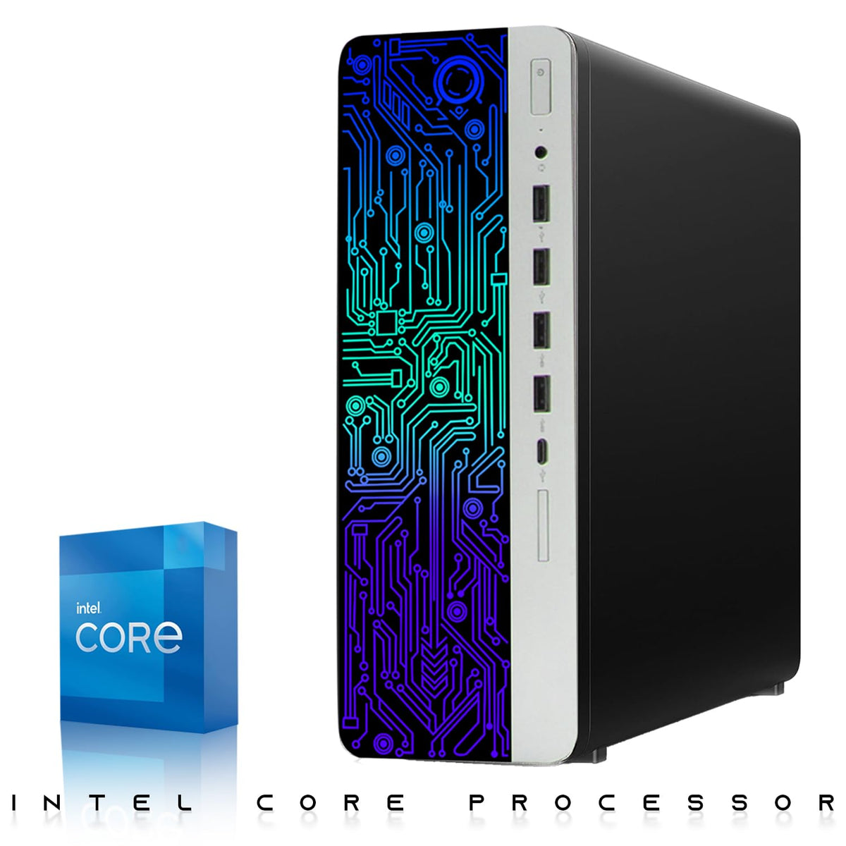 Gaming PC, i5, 32GB RAM, 512GB SSD + 128GB SSD J89063