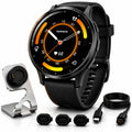 Black 45mm GPS Smartwatch R8905
