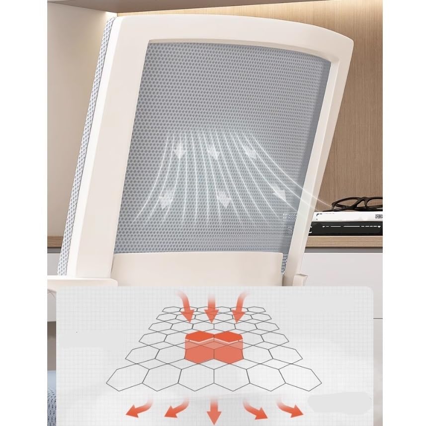 Ergonomic Middle Back Breathable Mesh Office Chair P56202