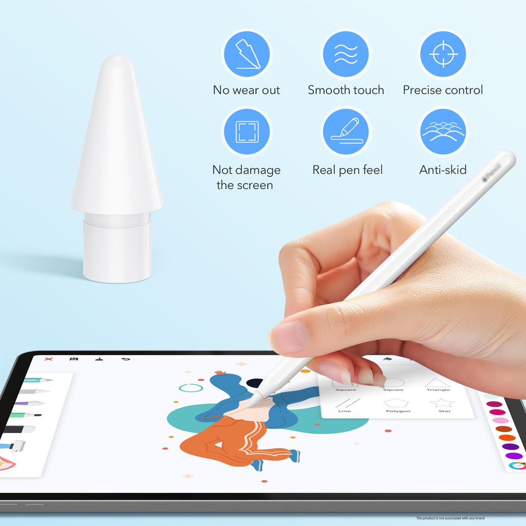Replacement Tips for Apple Pencil 12 Pack O582