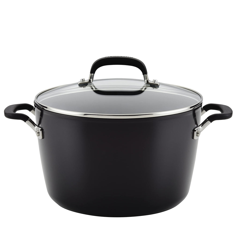 Hard Anodized Nonstick 8-Quart Stock Pot with Lid E486870