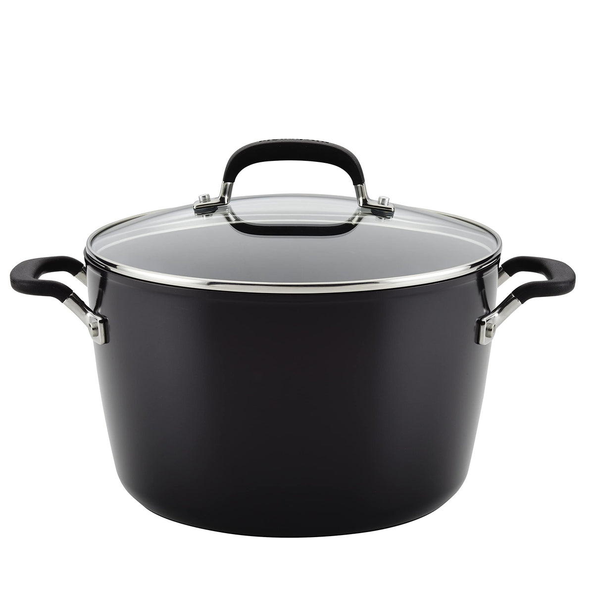 Hard Anodized Nonstick 8-Quart Stock Pot with Lid E486870