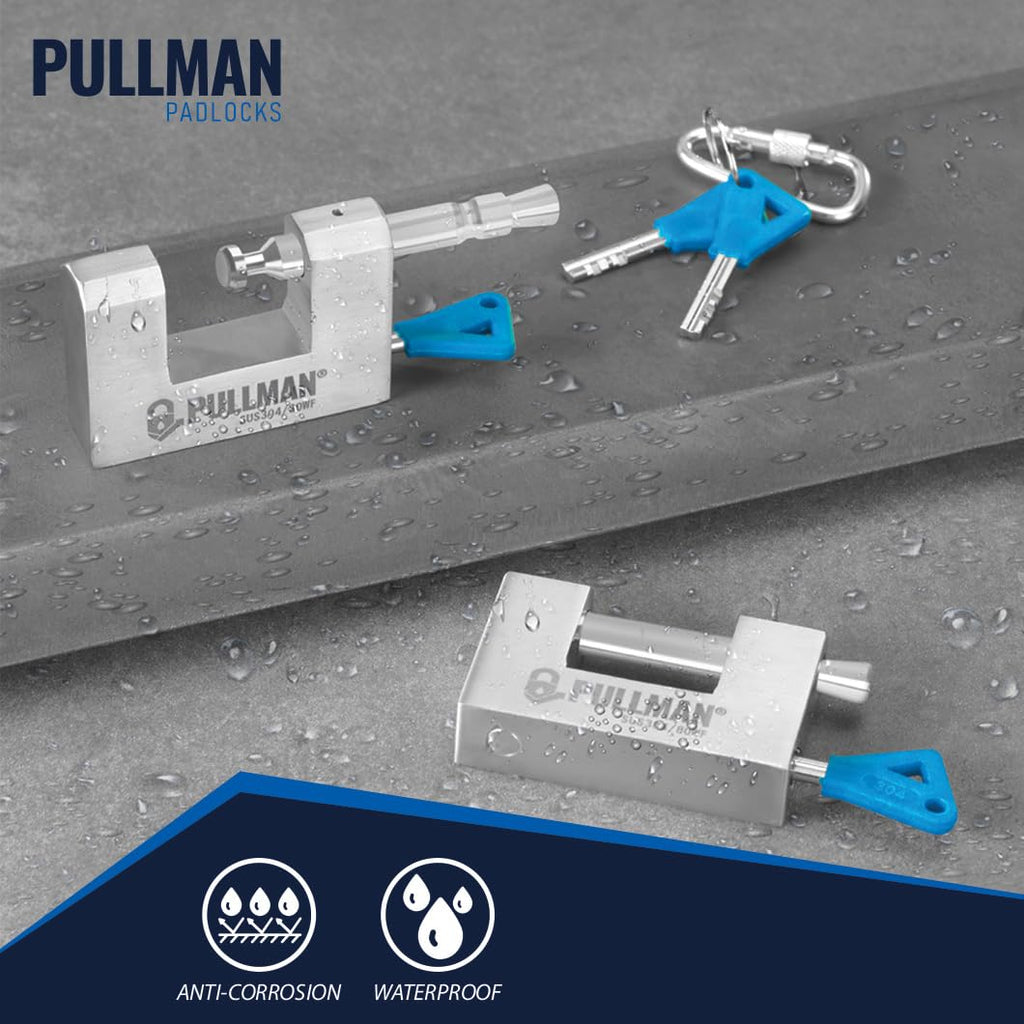 Heavy Duty Keyed Alike Padlocks with 4 Keys 2 Pack 70mm B293042