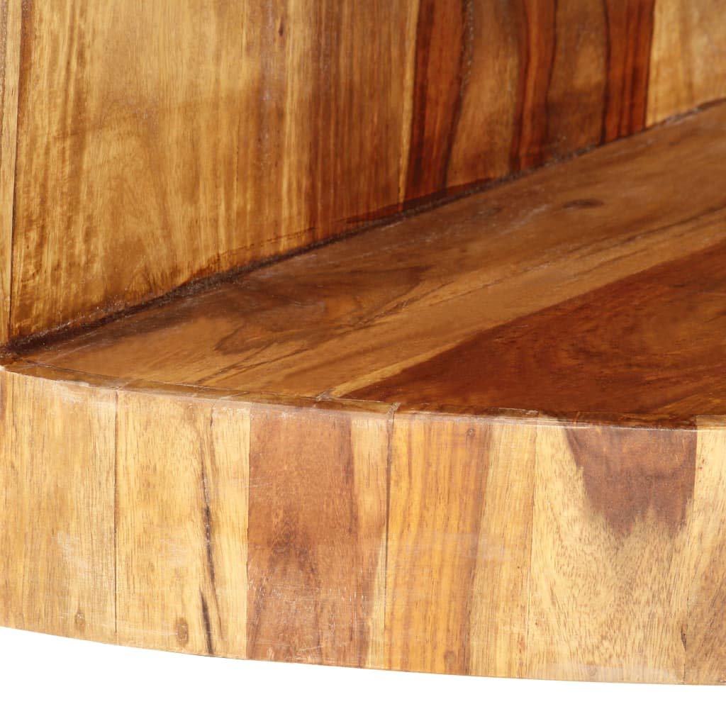 Round Coffee Table with Built-in Storage X429008