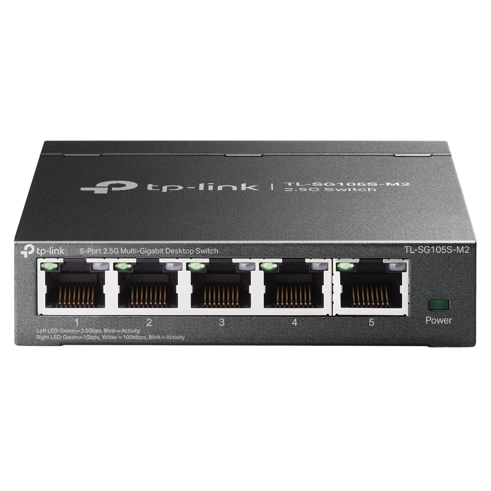5 Port 2.5G Unmanaged Ethernet Switch Z63441