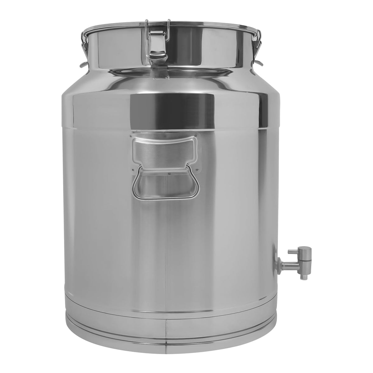 64L Stainless Steel Milk Can with Spigot Q375