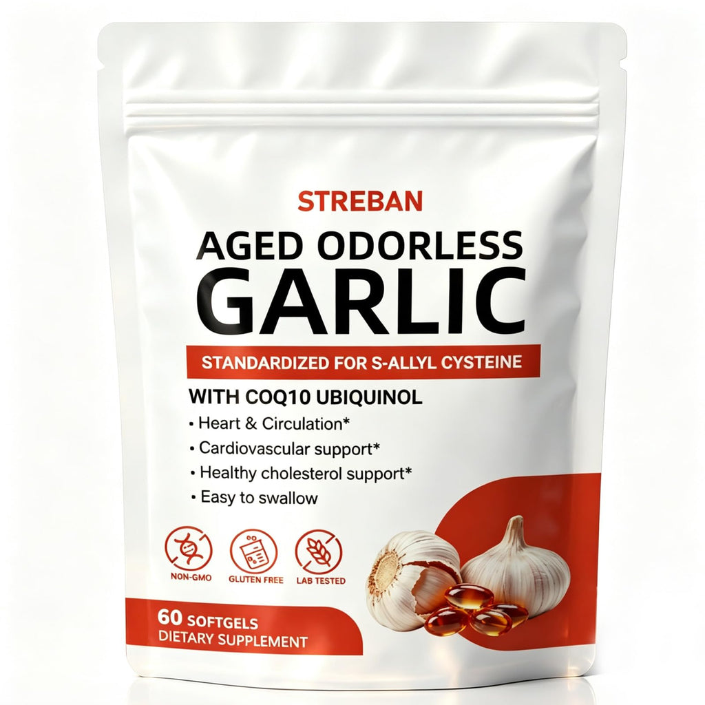 Odorless Garlic Supplement 600mg Softgels M142