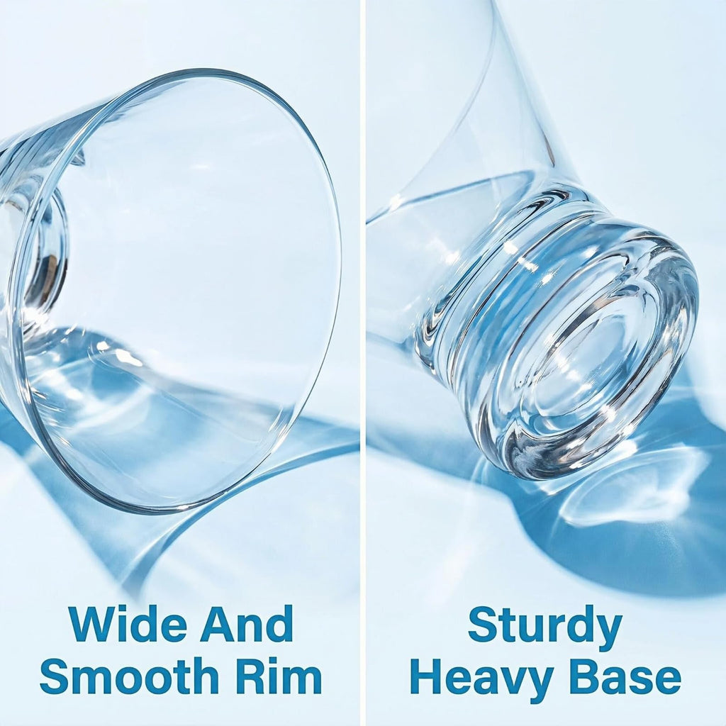 Stemless Martini Glasses Set of 4 M869878