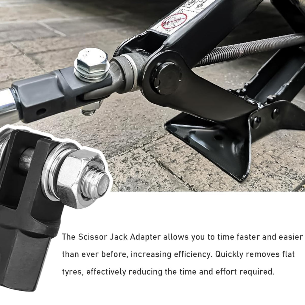 Scissor Jack Adapter for 1/2" Impact Wrench F13335