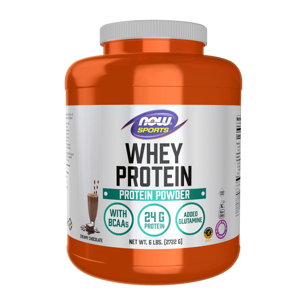 Whey Protein 24 g With BCAAs Creamy Chocolate Flavor 6 lbs Z52495