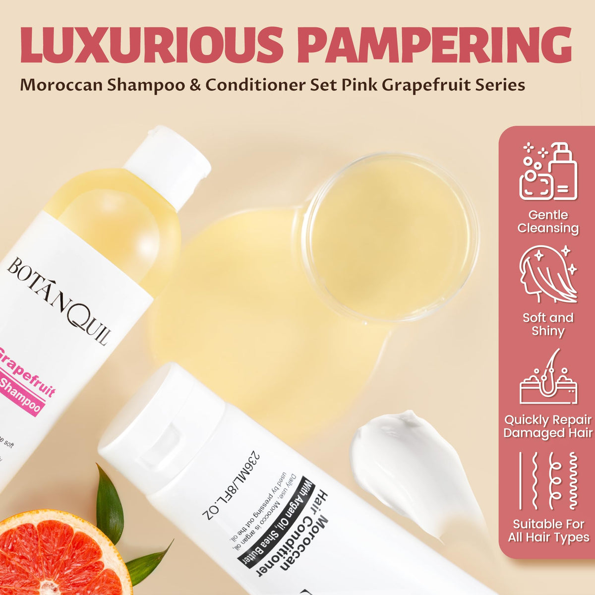 Argan Oil Shampoo and Conditioner Set O945747