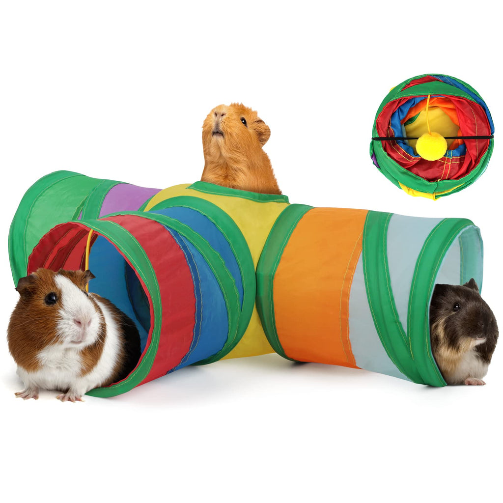Guinea Pig Tunnels & Tubes Collapsible Small Animal Hideout S752015
