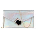Genuine Leather Envelope Clutch O568