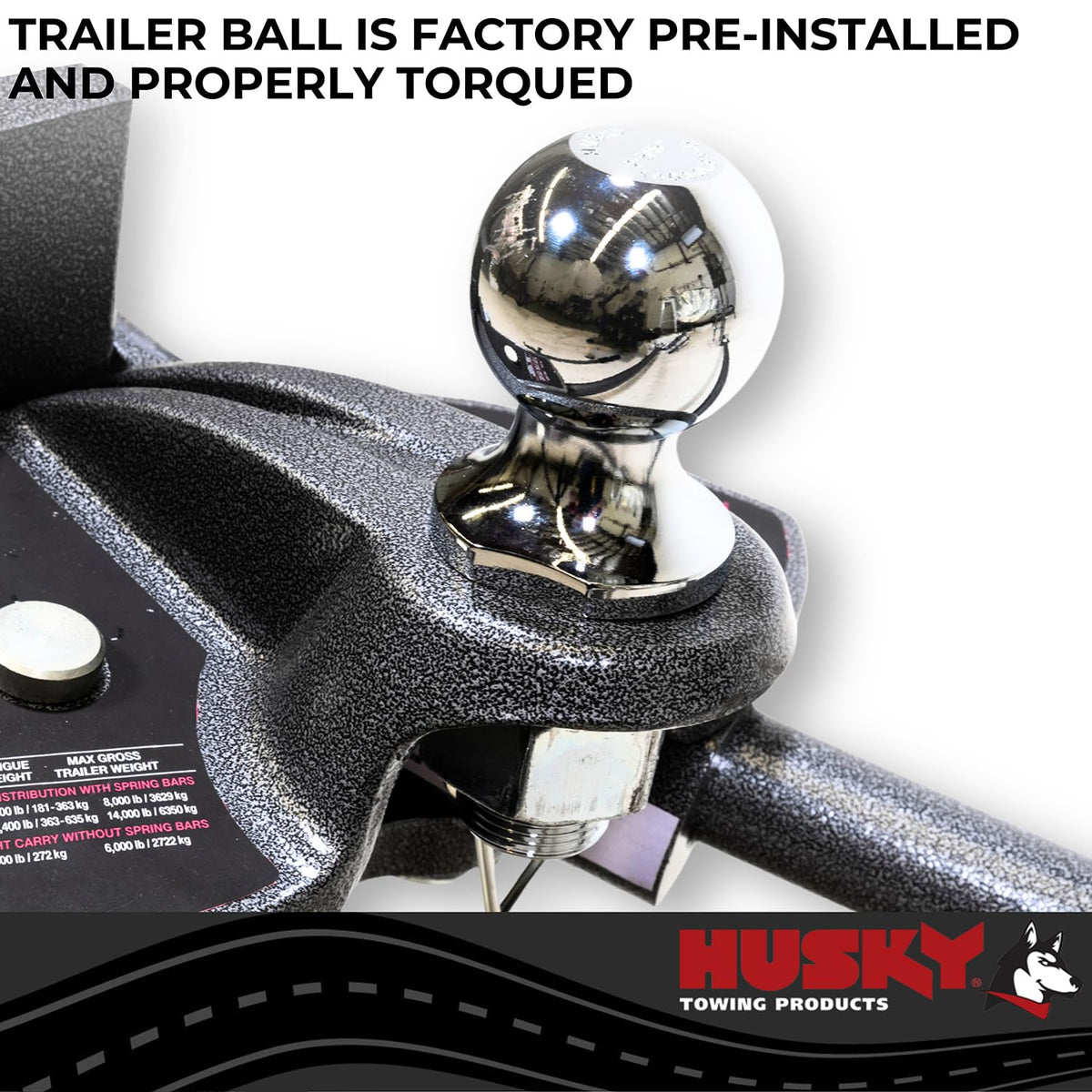 Weight Distribution Hitch 8000 lb GTW with 2-5/16 Inch Ball and Shank A656712
