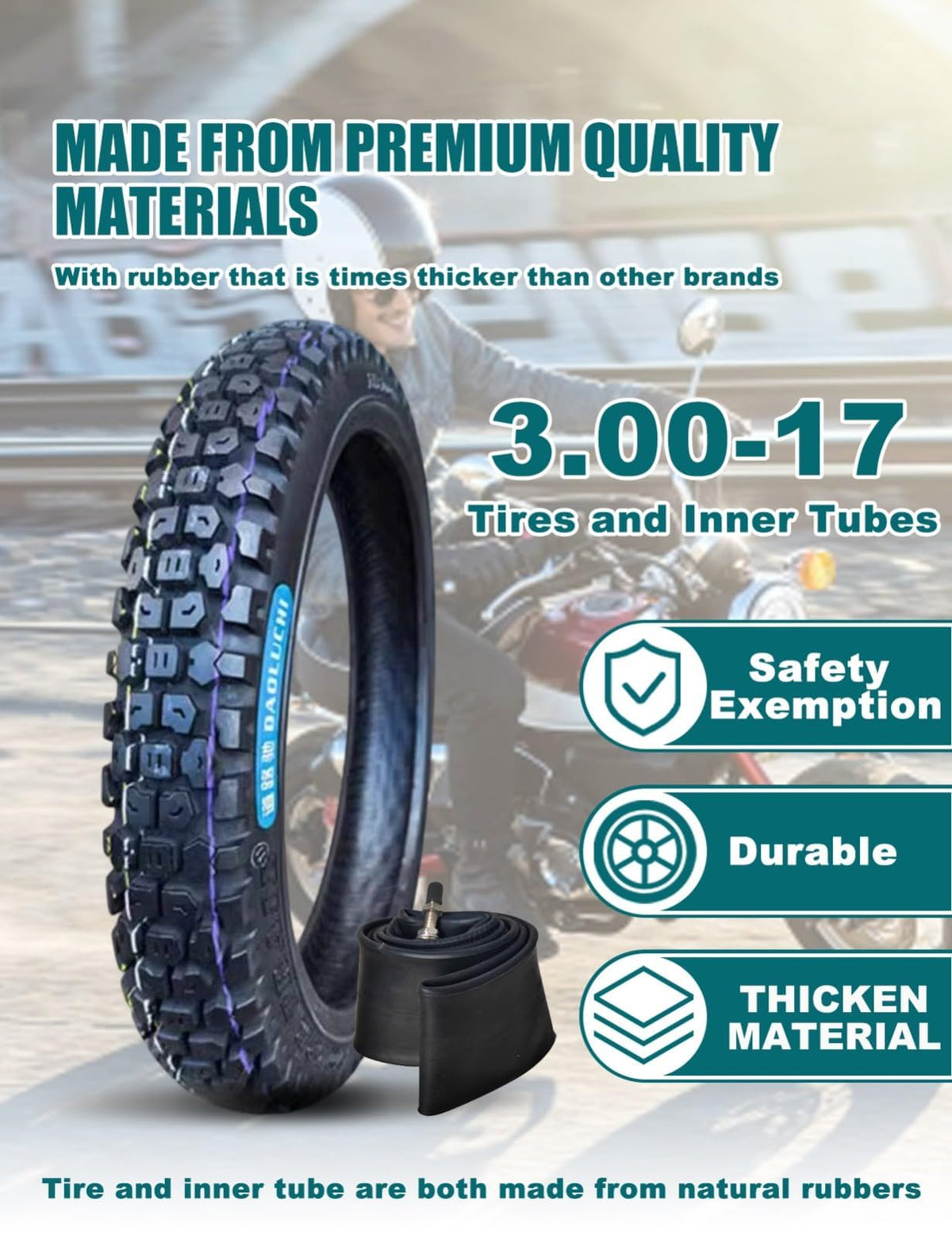 3.00-17 Scooter Tire G91594
