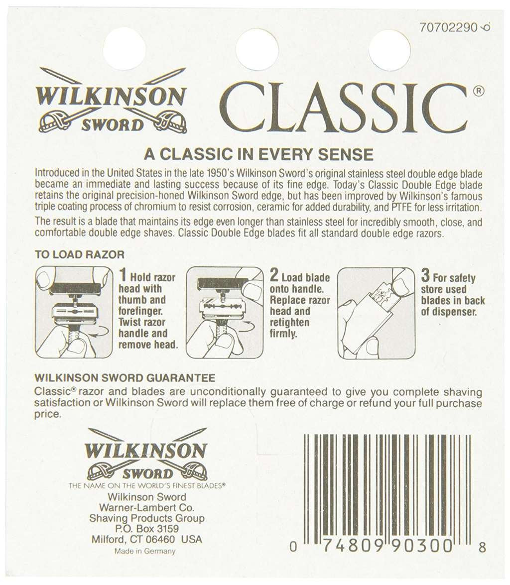 Double Edge Blades Pack of 10 O471