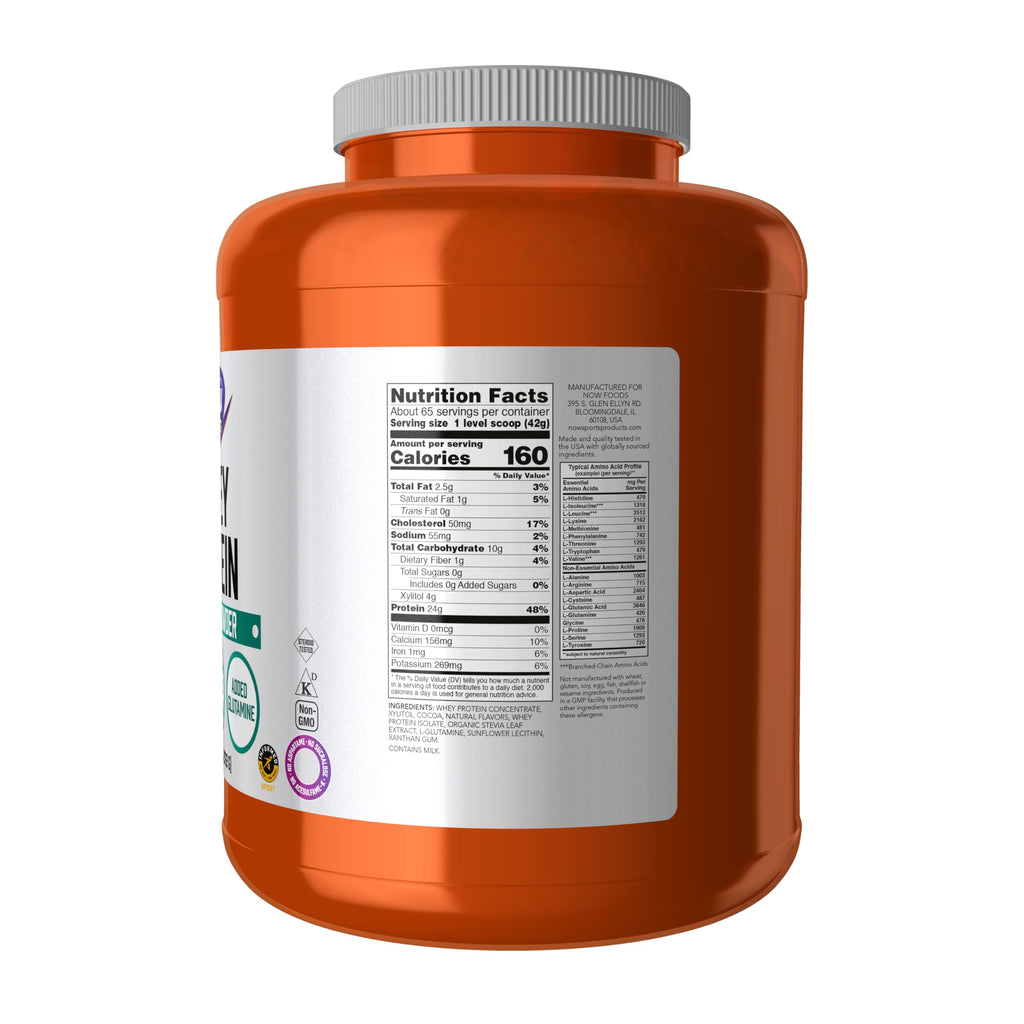 Whey Protein 24 g With BCAAs Creamy Chocolate Flavor 6 lbs Z52495