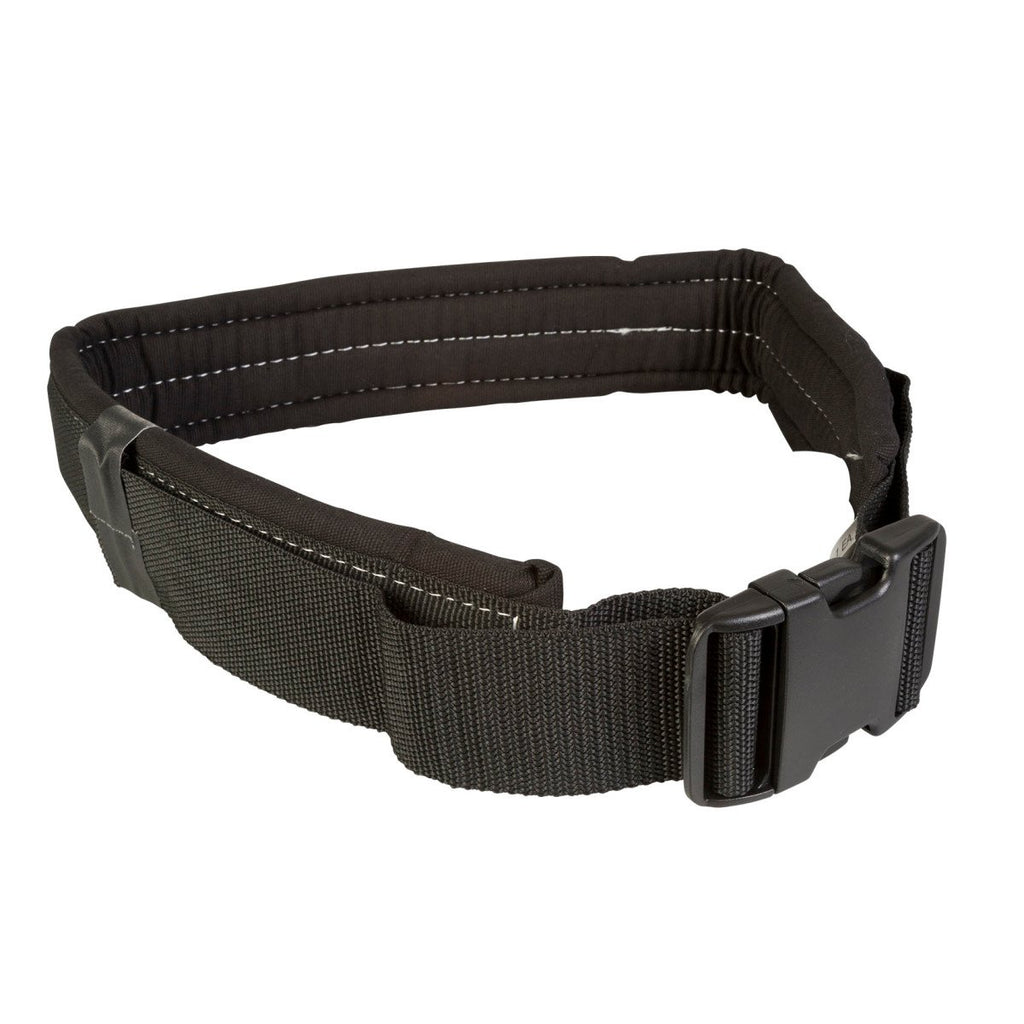 Heavy-Duty Padded Work Belt with Quick-Release Buckle, Black Q20452