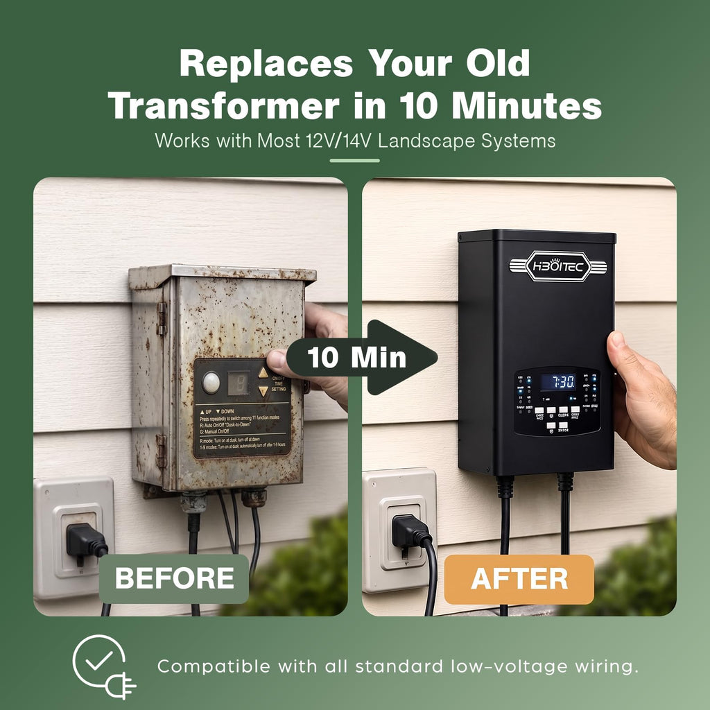 200W Low Voltage Transformer 2 Zone L4974