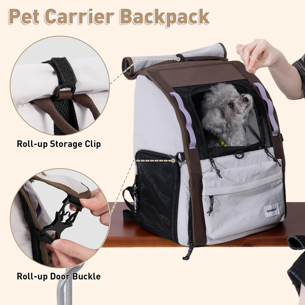 Light Grey Pet Carrier Backpack I828252