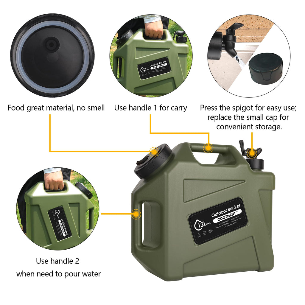 BPA Free Water Containers with Spigot R8256