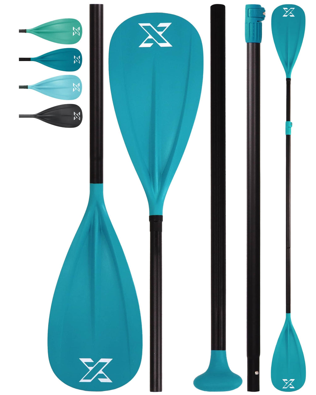 Adjustable SUP Paddle with Fiber Blade T87729