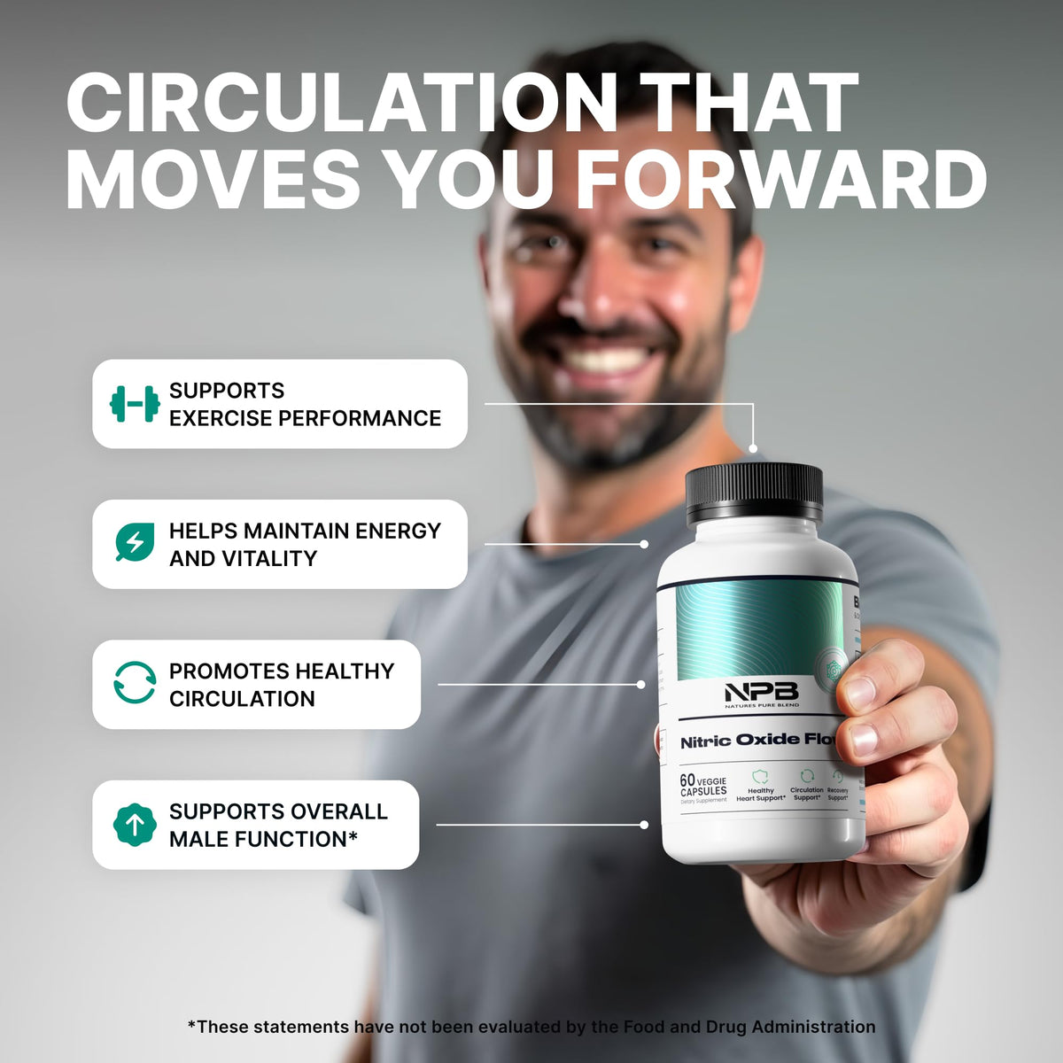 L-Arginine L-Citrulline 1500MG Nitric Oxide Supplements J508
