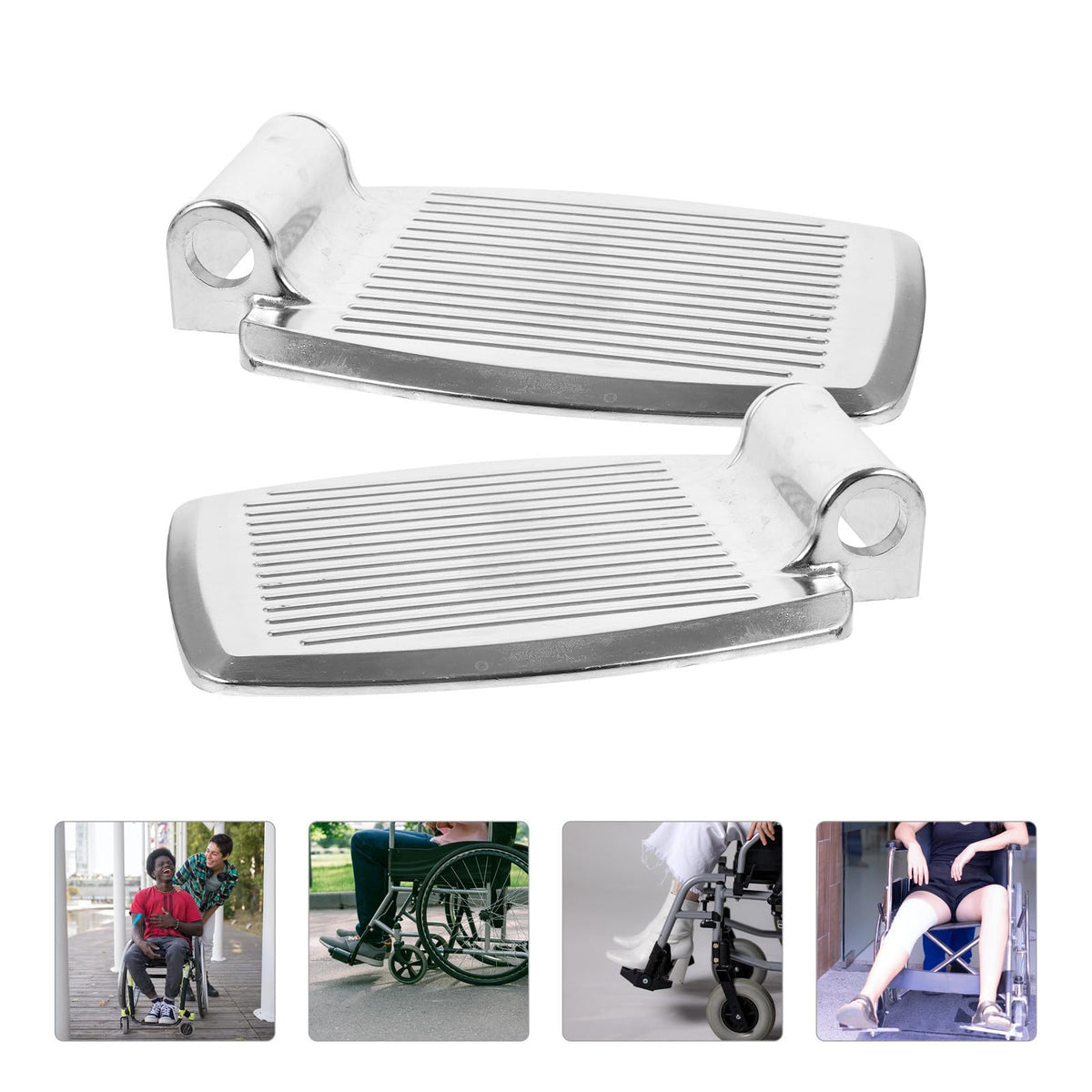 Heavy Duty Wheelchair Pedal Replacement Pair N1207