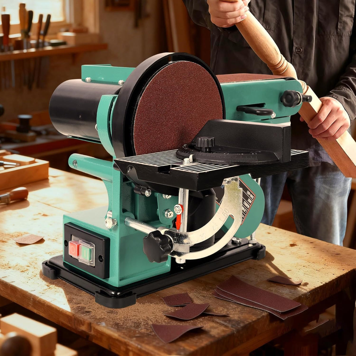 4 x 36 in. Adjustable Belt Sander S106935