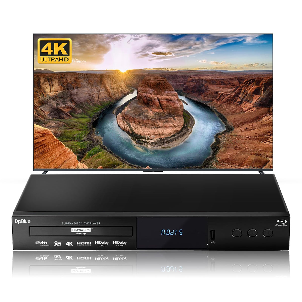 4K 3D UHD Blu-ray Player E348