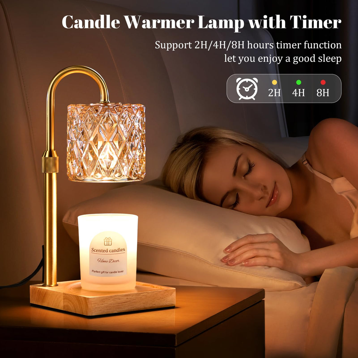 Candle Warmer Lamp with Timer M419