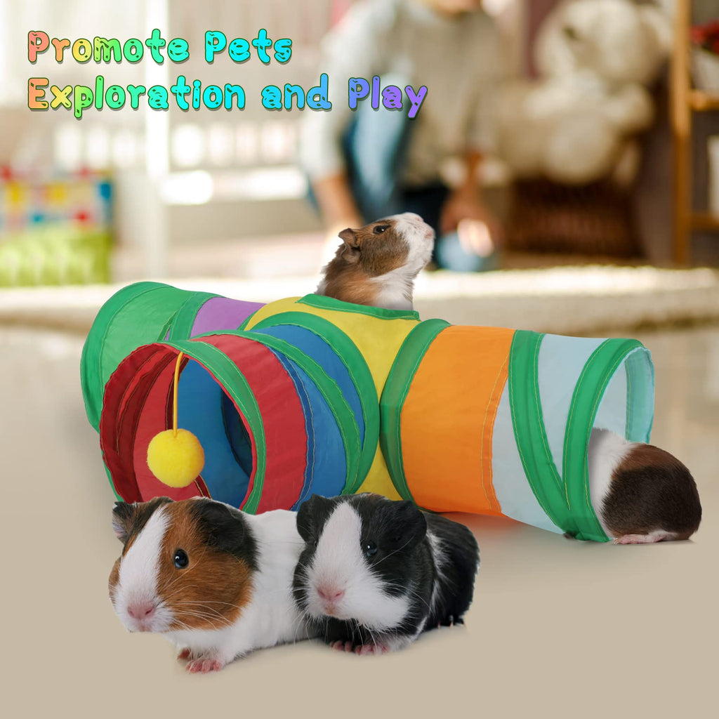 Guinea Pig Tunnels & Tubes Collapsible Small Animal Hideout S752015