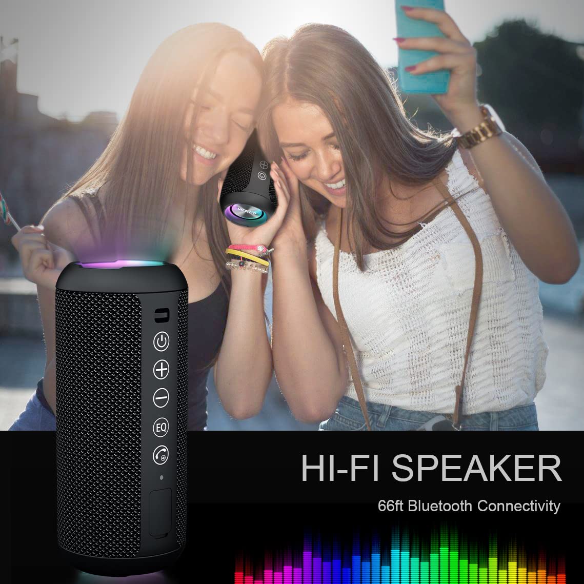 Portable Bluetooth Speaker IPX7 Waterproof F18044