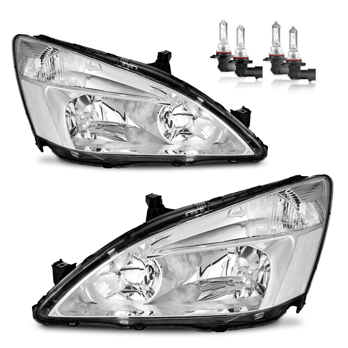 Headlights Assembly with Bulbs F59333