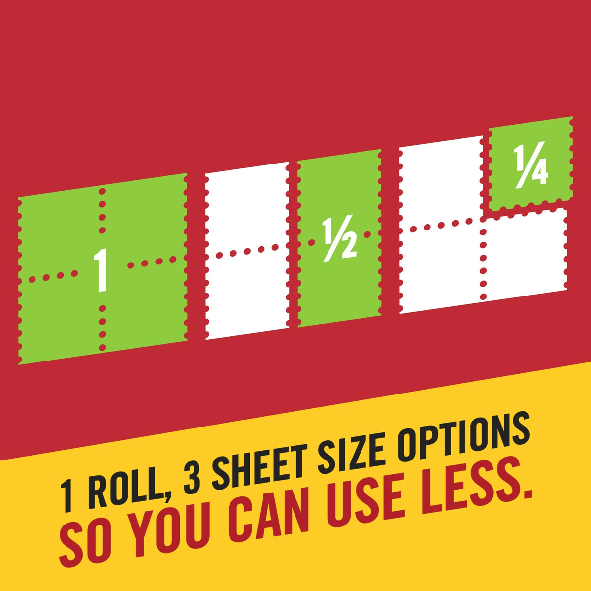 Paper Towels, 8 Triple Rolls, 3 Sheet Size Options L684515