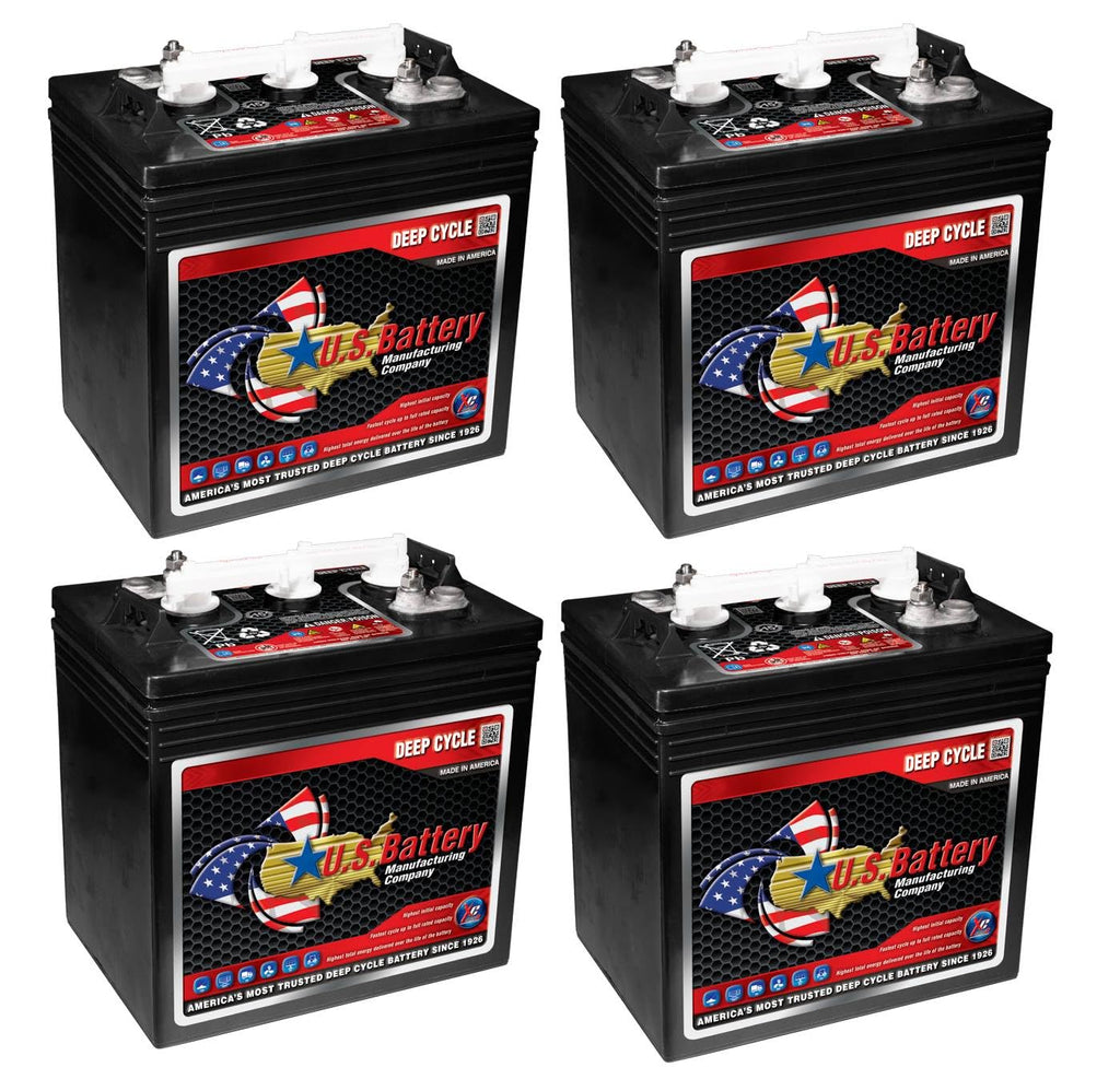 6 Volt 208Ah Deep Cycle Battery Set of 4 S869681