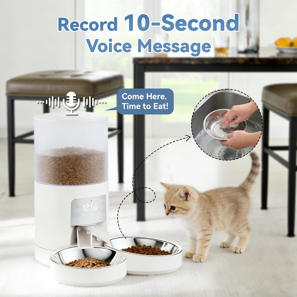 6L Automatic Cat Feeder N811508